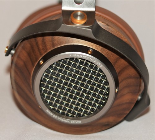 KLIPSCH HP-3 - drewniany korpus muszki